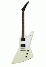 Gibson 70s Explorer Electric Guitar White - DSXS00CWCH1