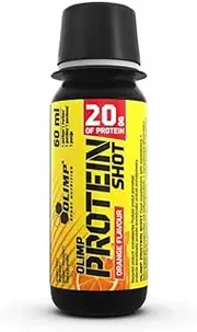 Olimp Revolutionary Protein Shot – 20g Hydrolyzed Whey Protein in a Convenient Liquid Shot – Supports Muscle Growth & Recovery – No Added Sugars, Low Fat – 60ml Ready-to-Drink Shot, Orange Flavor