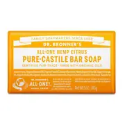 Dr Bronner's Pure-Castile Bar Soap - Citrus Orange
