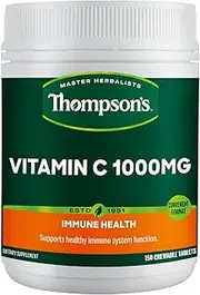 Thompson's Vitamin C 1000mg Chewable Tab X 150
