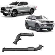 Redback Extreme Duty Exhaust DPF Adaptor Kit to suit Toyota Hilux / Fortuner (07