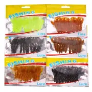 1PC Crystal Shrimp Soft Bait Luya Bait False Bait Soft Worm Bait Bionic Shrimp F
