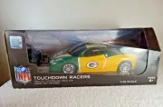 NFL Touchdown Racers Remote Controlled Race Car Green Bay Packers 1/18 Scale NIB