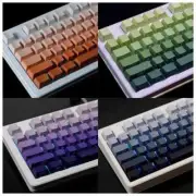 Gradient Keycaps Translucency Keycaps OEM Profile for MX Switches Gaming Key Cap