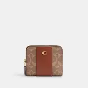 Billfold Wallet In Colorblock Signature Canvas
