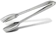 All-Clad T234 Stainless Steel Cook Serving Tongs, Silver