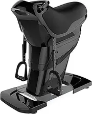 Electric Horse Riding Abdominal Exercise Machine, Portable Home Workout Office Exerciser Gym Equipment,for Horse Riding and Abdominal Exercises Indoor Fitness Equipment