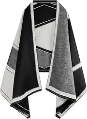 [nratto] Women's Reversible Pashmina Shawl Wrap for Women Big Scarf Holiday Gifts With Gift Box