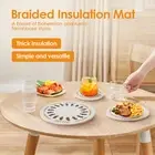 6 Pcs Cotton Trivet 3 Sizes Kitchen Trivets Heat Resistant Trivet Set yii