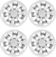 4 Pcs Cart Wheel Hub Cap, Lakehood Push Cart, Aerodynamic High Hardness 8in Universal Replacement for Car