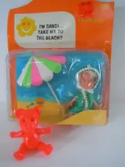 SUPER RARE KIDDLE KLONE,CLONE DOLL FUNMATE" SANDI TAKE ME TO THE BEACH "+ BEAR
