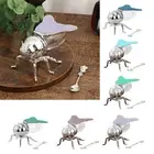Bee Honeypot Honey Jar Bee Shaped with Spoon Decor Honey Container Salt Pot for
