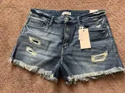 Artemis Women’s The Modern Curvy Denim Shorts Size 13/30
