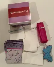 American Girl Doll Curlique Day Bed Butterfly Bedding - NIB