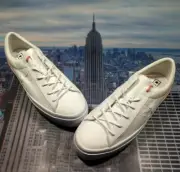 Converse One Star Platform Ox Low Top White/Bright Poppy Womens Size 10 559904c