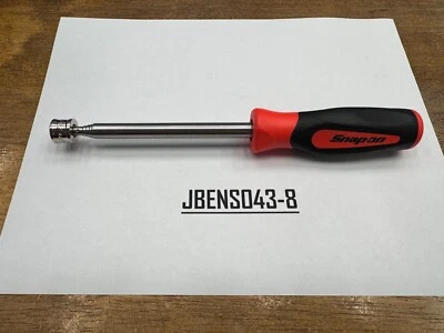 Snap-on Tools NEW ORANGE Soft Grip Telescoping 5lb Magnetic Pick-Up Tool PTM5O