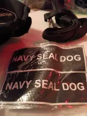 Dean And Tyler Navy Seal Large Dog Harness With Leash