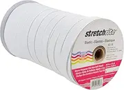 Stretchrite 3/4"inch (2cm) Flat Non-roll Elastic White