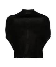 draped jacket S,L,M Black