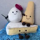 Jellycat Cheese Bundle Set of 3 (Brie, Parmesan, Mozzarella) Plush Toy NWT