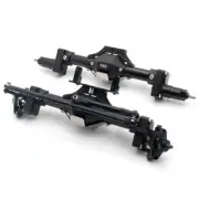KYX CNC Aluminum Front Rear Axle Group for 1/10 Axial SCX10 RC Crawler Car