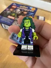 Lego 71039 She Hulk Green Girl Hair Minifigure Marvel Studios CMF Series 2
