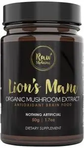 RAW MEDICINE Organic Mushroom Extract Lion's Mane 50g