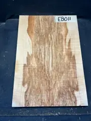 stained spalted flame figured maple carve-top/guitar body