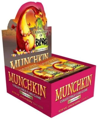 Munchkin CCG: The Desolation of Blarg Booster Box (24 Packs)