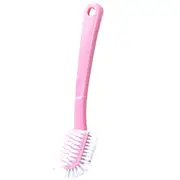 Cleaning Shoes Brush Soft Sneakers Brush Plastic Small Board Brush(Pink)