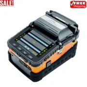 AI-6A Optical Fiber Fusion Splicer Core/Cladding/Manual Alignment 5" TFT Screen