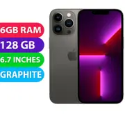 Apple iPhone 13 PRO MAX (128GB, Graphite) - Grade (Excellent)