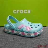 在飛比找Yahoo!奇摩拍賣優惠-曉曉の店CROCS 鱷魚兒童鞋女童涼鞋