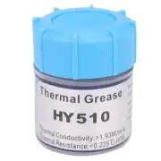 2X(HY510 10g Grey Thermal Conductive Grease Paste For CPU GPU Chipset1133