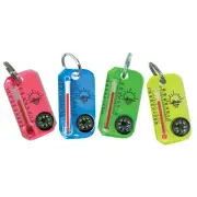 Sun Company Neon Therm-o-compass – Zipper Pull Compass and Thermometer