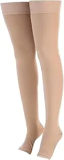 [ESOMAVRIX] Knee High Stockings, Compression Socks, Stretchy Breathable Knee High Stockings with Silicone Grip, Skin-Friendly Compression Stockings for Relieve Pain, Compression Socks Men/3101