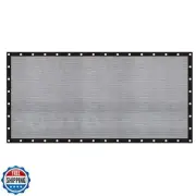 Cool Area 60-70% Sun Shade Cloth Mesh Tarp with Grommets 12x24FT Patio Screen