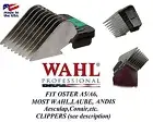 3-Wahl 7/8"Stainless Steel Attachment Guide Comb*Fit Many Oster,Andis Clippers