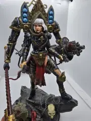 Painted War Sister War Suit (1) 1/12 resin model kit and base OXO