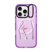 iPhone 16 Pro Impact Ring Stand Case MagSafe Compatible I Love You