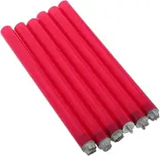 6 Pcs Nail Art Print Pen Nail Art Seal French Nail Stamper Nail Stamping Pen French Tip Nail Art Stamp Nail Print Art Stamping Nail Art Paint Nail Stamps for Nail Art Metal Rosy