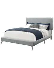 Monarch Specialties Linen Bed