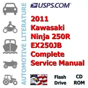 2011 Kawasaki Ninja 250R EX250JB Complete Service Manual