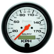 Auto Meter Phantom Series Speedometer 3-3/8" In-Dash Programmable 0-190 km/h