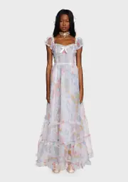[Dolls Kill x Care Bears] So Tenderhearted Maxi Dress