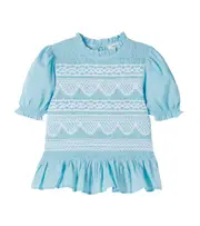 [The New Society] The New Society Tinos cotton blouse Y 8 blue