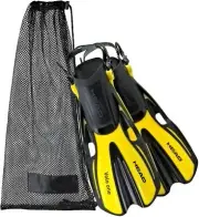 HEAD Mares Volo One Adjustable Snorkeling Fins With Mash Bag