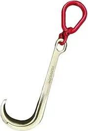 Obstacle car 5T Trailer Hook - J Hooks Towing Chain Bridle and Grab Hooks, Wrecker Recovery Chain, Obstacle Car Towing Rope, for Flatbed Truck Rollback Wrecker Carrier, Trailer Hook Breakdown car