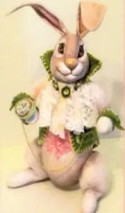"Himself" the Easter Rabbit CD Pattern by Kat Lees