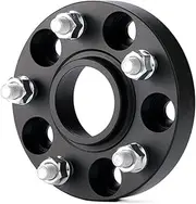 Wheel Spacer Adapter PCD 5x114.3 CB 60.1mm Compatible For Lexus ES GS HS IS LS NX RC RX SC And Toyota Camry RAV4 And Suzuki SX4 2Pieces(2black spacers 30mm)